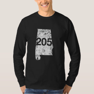 Alabaster Hoover Birmingham Area Code 205 Shirt, A T-Shirt