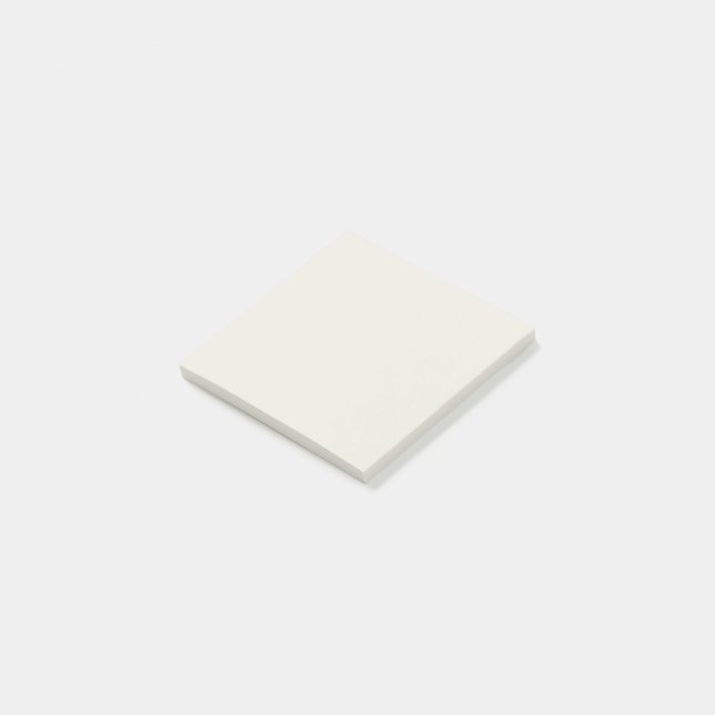 Alabaster (solid color) post-it notes (Angled)