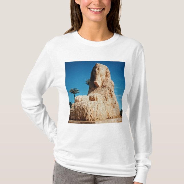 Alabaster Sphinx, New Kingdom T-Shirt (Front)