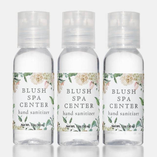 alabaster spring floral salon spa hand sanitizer (Set)