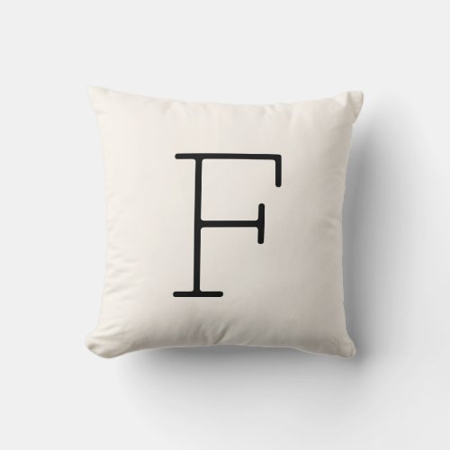 Alabaster White Customize Front  Back For Gifts Throw Pillow