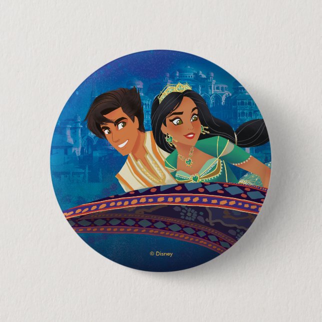 Aladdin | A Whole New World Button (Front)