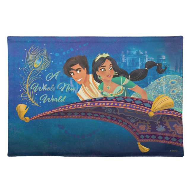 Aladdin | A Whole New World Cloth Placemat (Front)