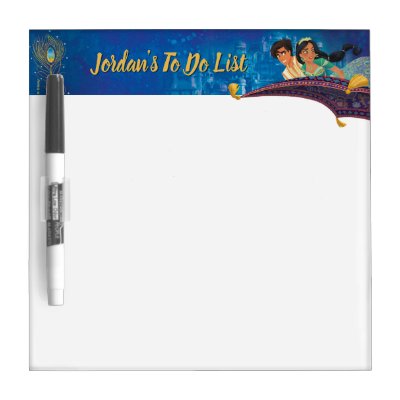 Aladdin | A Whole New World Dry Erase Board