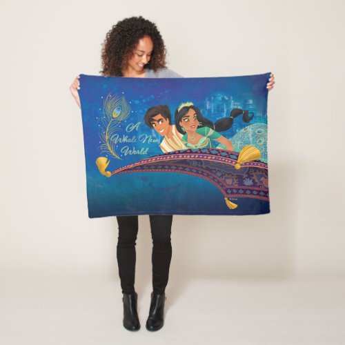 Aladdin  A Whole New World Fleece Blanket