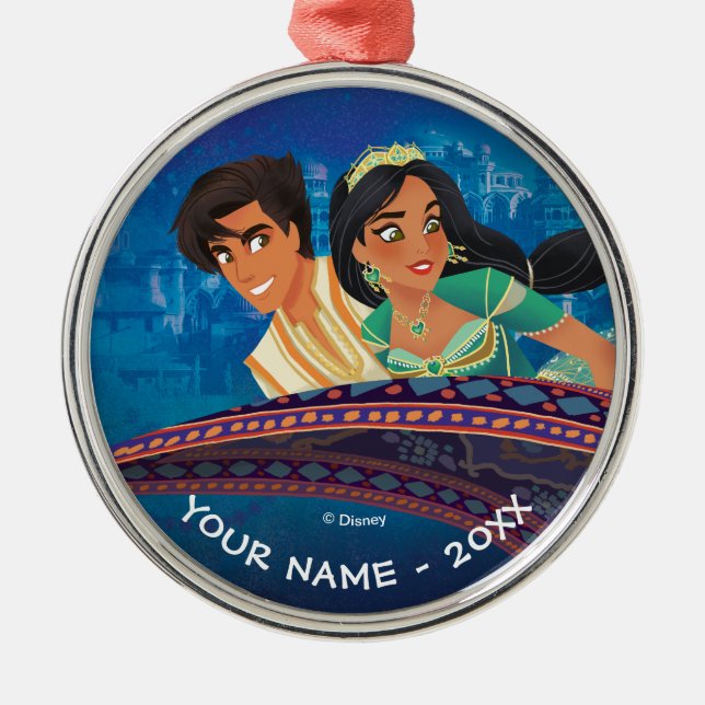 Aladdin | A Whole New World Metal Ornament (Front)