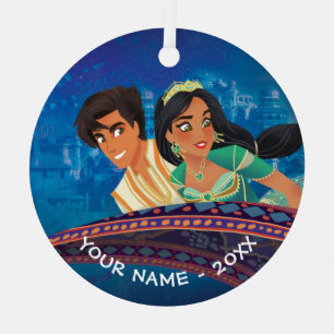 Aladdin   A Whole New World Metal Ornament
