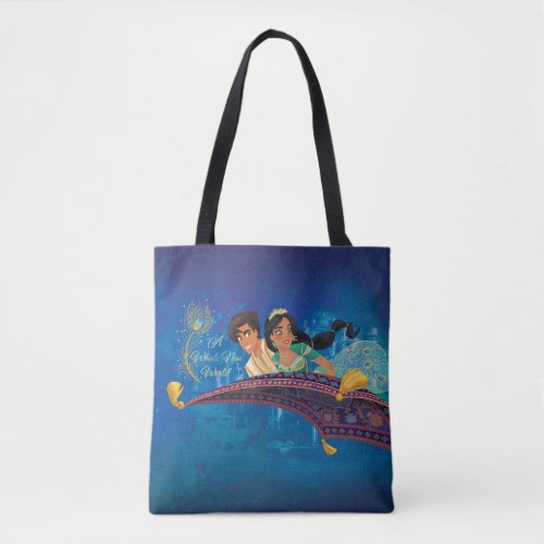 Aladdin  A Whole New World Tote Bag