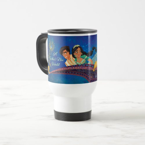 Aladdin  A Whole New World Travel Mug