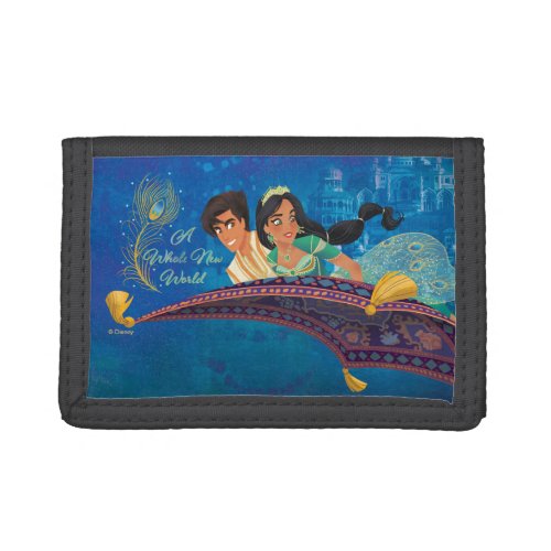 Aladdin  A Whole New World Trifold Wallet