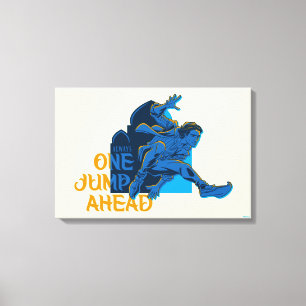Aladdin Always One Jump Ahead Canvas Print