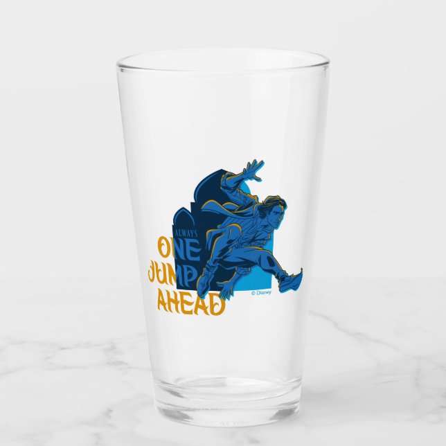 Aladdin | Always One Jump Ahead Glass (Front)