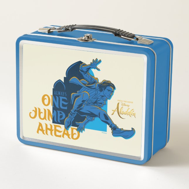 Aladdin | Always One Jump Ahead Metal Lunch Box (Front)