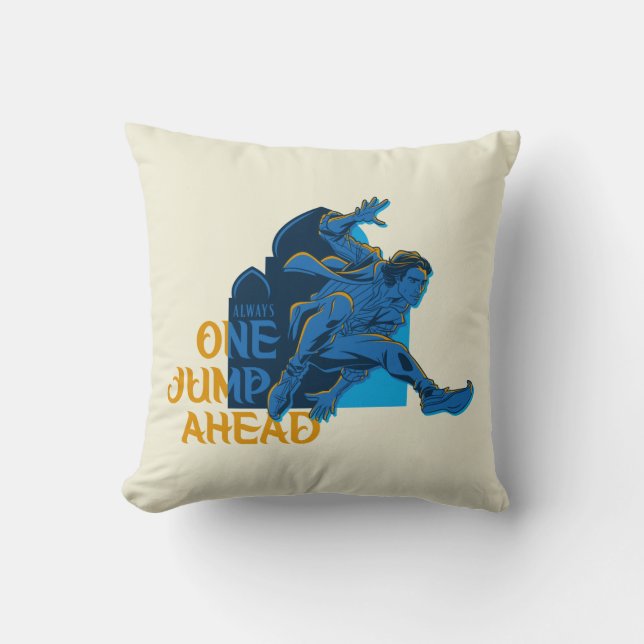 Aladdin | Always One Jump Ahead Throw Pillow (Front)