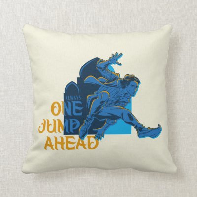 Aladdin | Always One Jump Ahead Throw Pillow