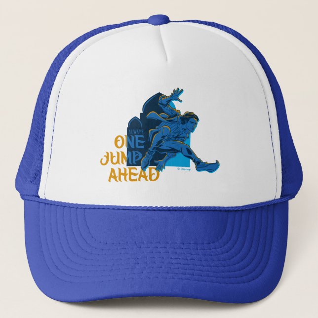 Aladdin | Always One Jump Ahead Trucker Hat (Front)