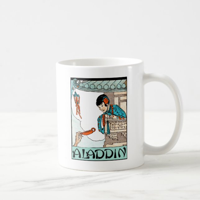Aladdin Chinese Vintage Magic Lantern  Coffee Mug (Right)