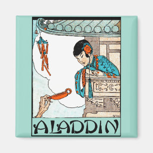 Aladdin Chinese Vintage Magic Lantern Magnet