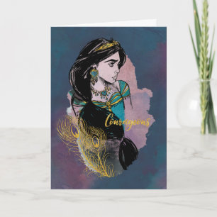Aladdin   Courageous Jasmine Card