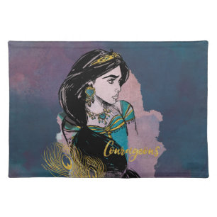 Aladdin Courageous Jasmine Cloth Placemat