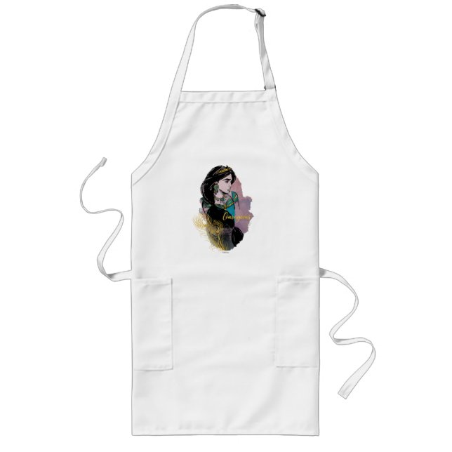 Aladdin | Courageous Jasmine Long Apron (Front)