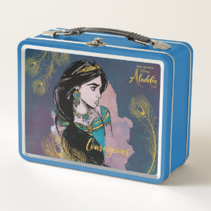 Aladdin Courageous Jasmine Metal Lunch Box