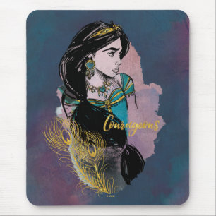 Aladdin Courageous Jasmine Mouse Pad