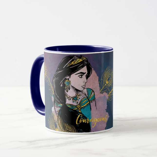 Aladdin | Courageous Jasmine Mug (Front Left)