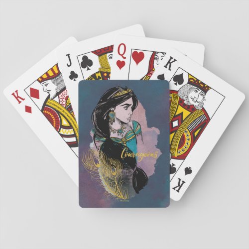 Aladdin  Courageous Jasmine Poker Cards