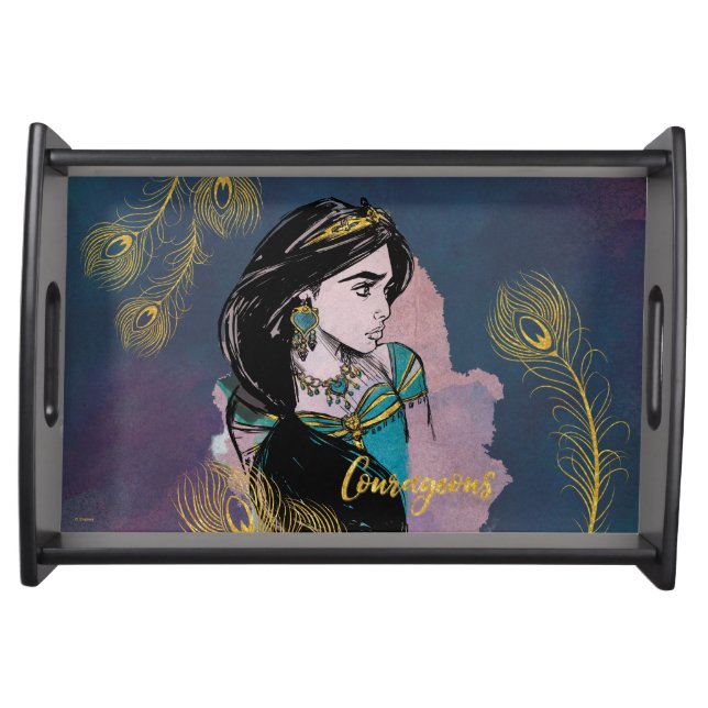 Aladdin | Courageous Jasmine Serving Tray (Front)