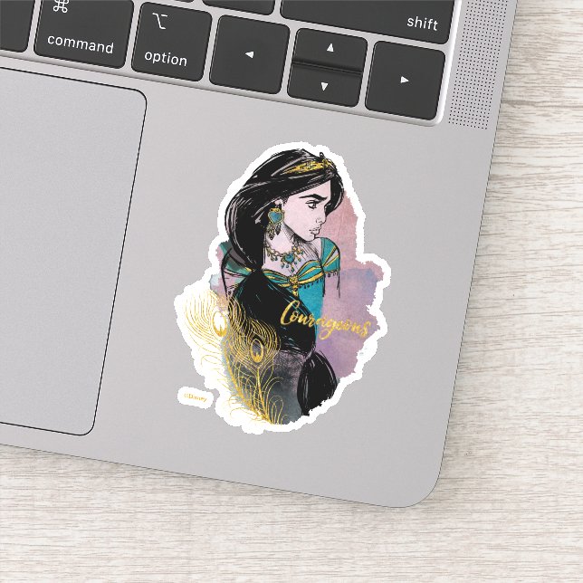 Aladdin | Courageous Jasmine Sticker (Detail)