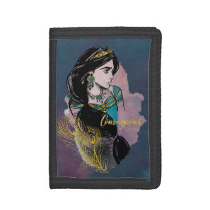 Aladdin Courageous Jasmine Tri-fold Wallet