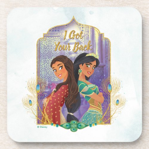 Aladdin  Dalia And Jasmine Beverage Coaster
