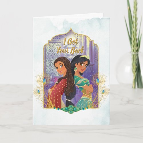 Aladdin  Dalia And Jasmine Card