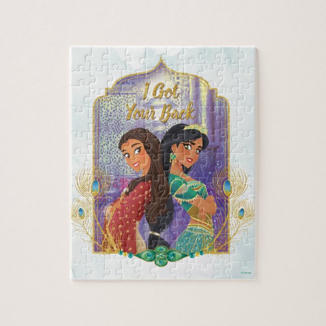 Aladdin | Dalia And Jasmine Jigsaw Puzzle (Vertical)