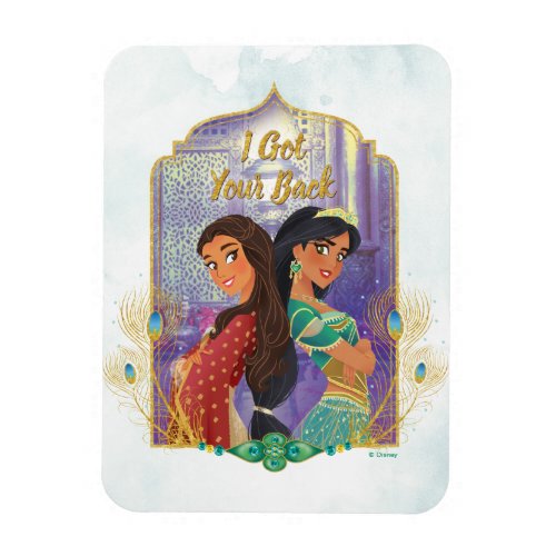 Aladdin  Dalia And Jasmine Magnet