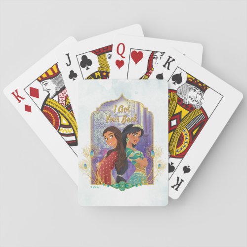 Aladdin  Dalia And Jasmine Playing Cards