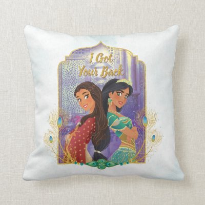 Aladdin | Dalia And Jasmine Throw Pillow