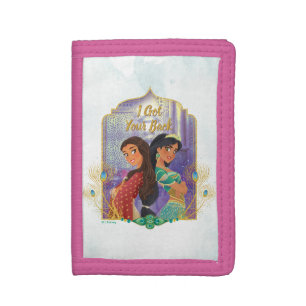 Aladdin Dalia And Jasmine Tri-fold Wallet