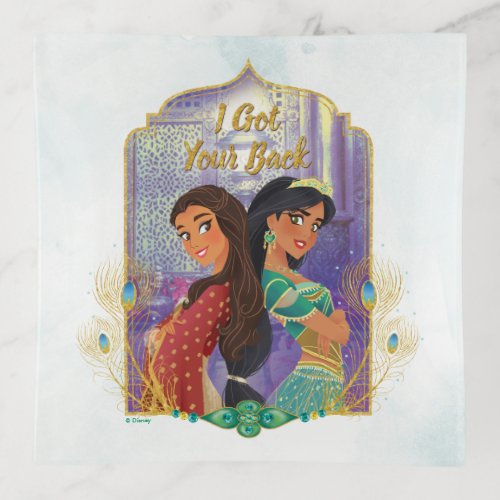Aladdin  Dalia And Jasmine Trinket Tray