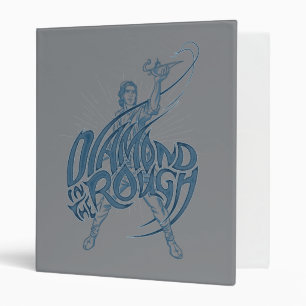 Aladdin Diamond In The Rough 3 Ring Binder