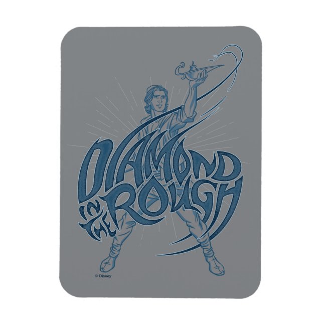 Aladdin | Diamond In The Rough Magnet (Vertical)
