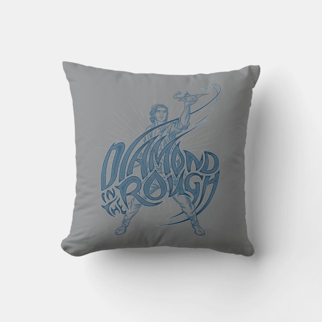 Aladdin | Diamond In The Rough Throw Pillow (Front)