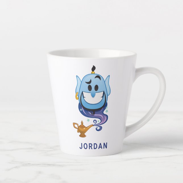 Aladdin Emoji | Genie - Family Vacation & Year Latte Mug (Right)