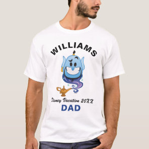 Aladdin Emoji | Genie - Family Vacation & Year T-Shirt