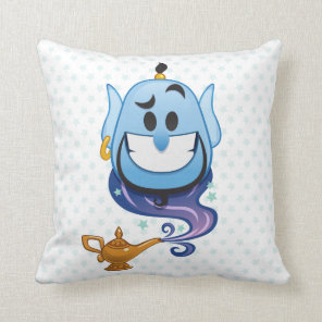Aladdin Emoji | Genie Throw Pillow
