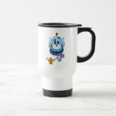 Aladdin, Genie Emerging From Lamp Travel Mug, Zazzle