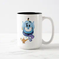 Aladdin, Genie Emerging From Lamp Travel Mug, Zazzle