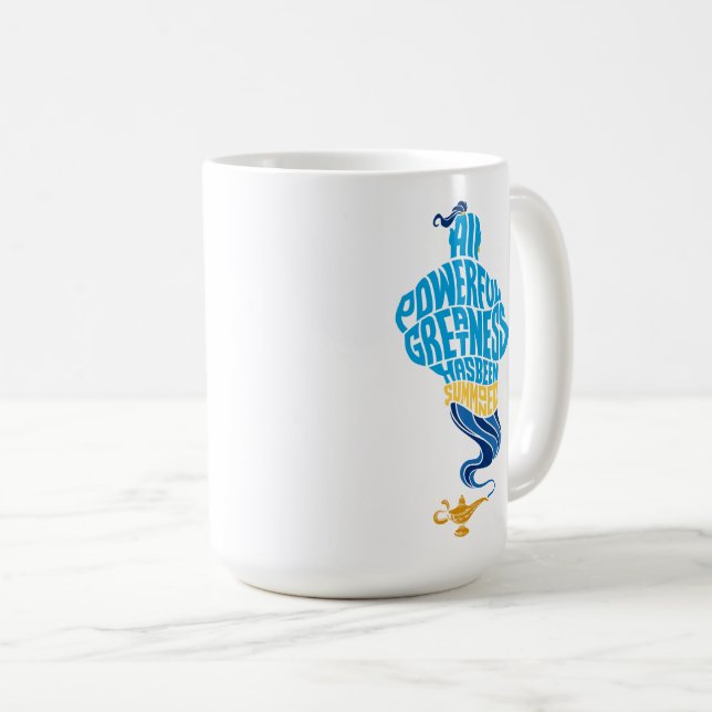 Aladdin, Genie - All Powerful Greatness Coffee Mug