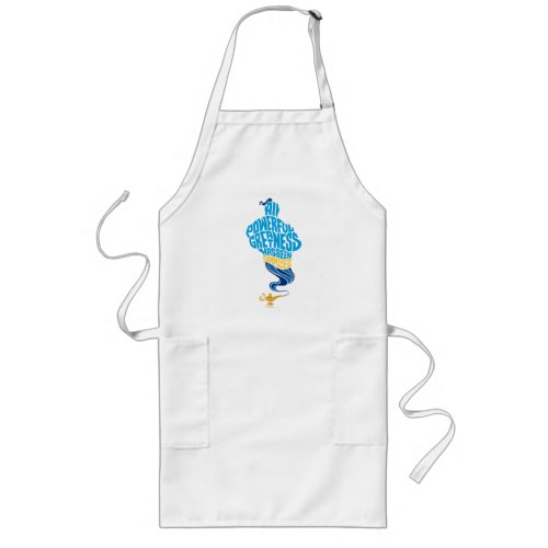 Aladdin  Genie _ All Powerful Greatness Long Apron